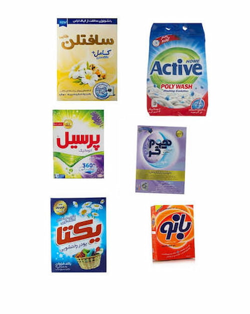 قیمت ویژه انواع پودر لباسشویی